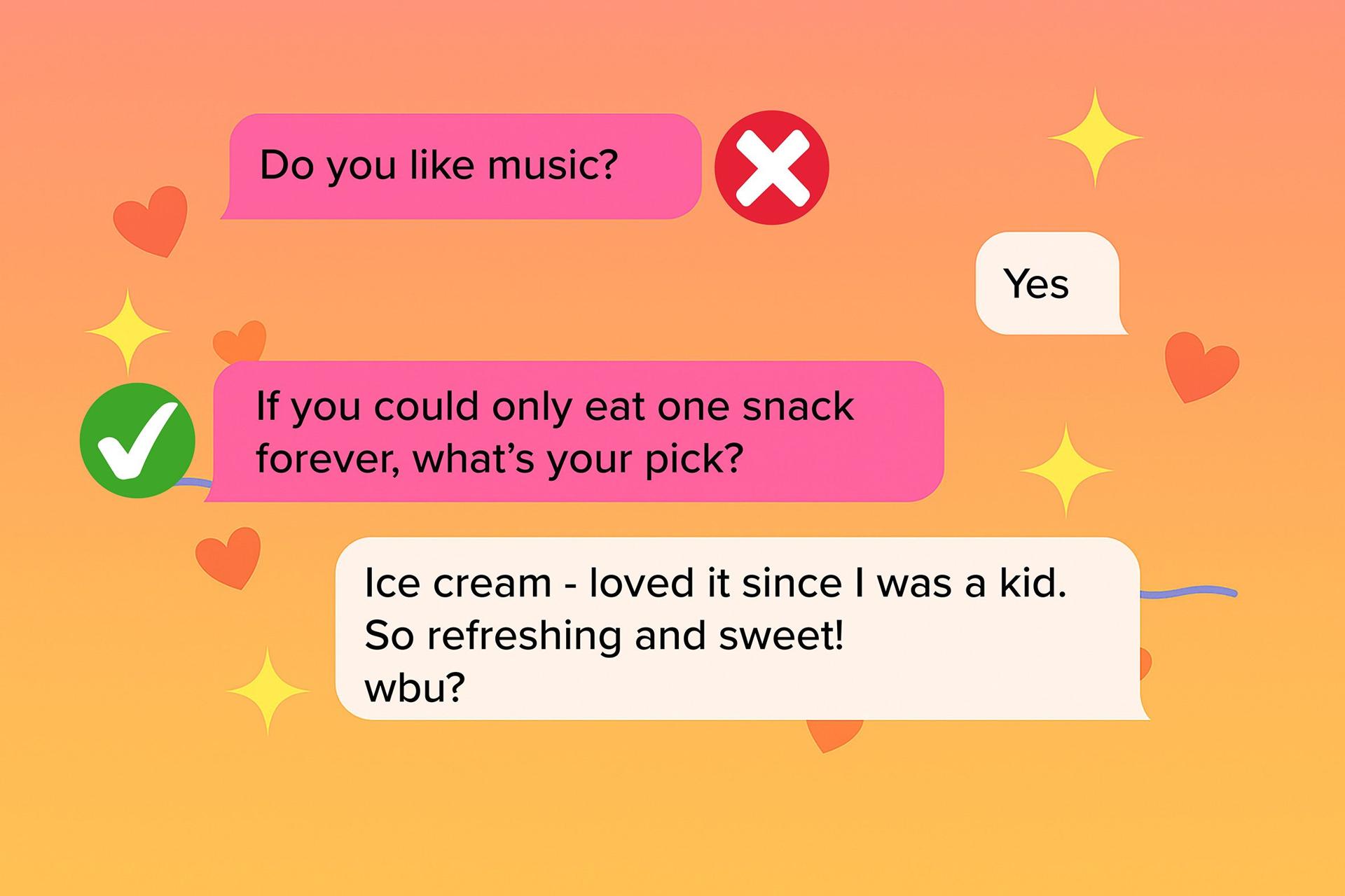 1. พยายามหลีกเลี่ยงคำถามที่ไปต่อไม่ได้